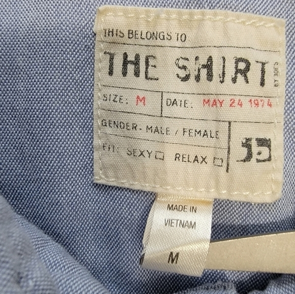 π’ 3 for $30 π’  JOE'S JEANS THE SHIRT - 100% COTTON - Picture 5 of 7